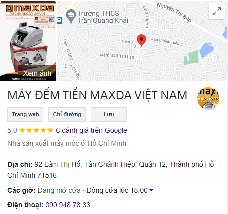 Địa chỉ bán máy đếm tiền số 1 tại Việt Nam